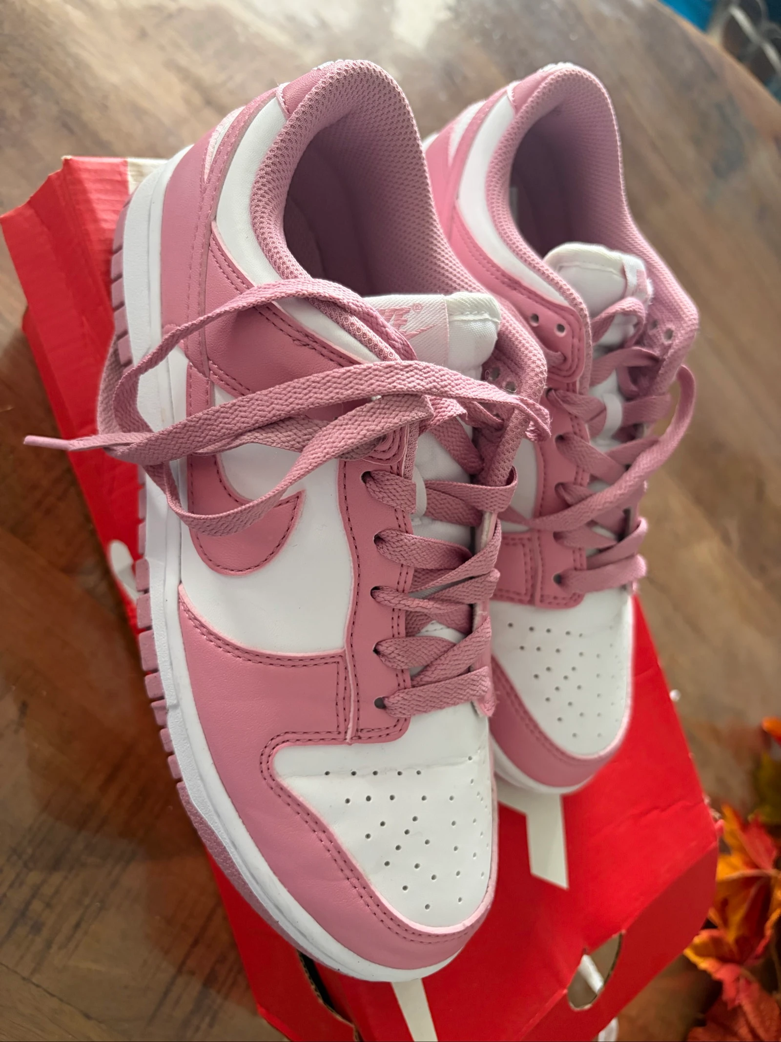 Nike dunk next nature white elemental pink taille 39 – photo 4